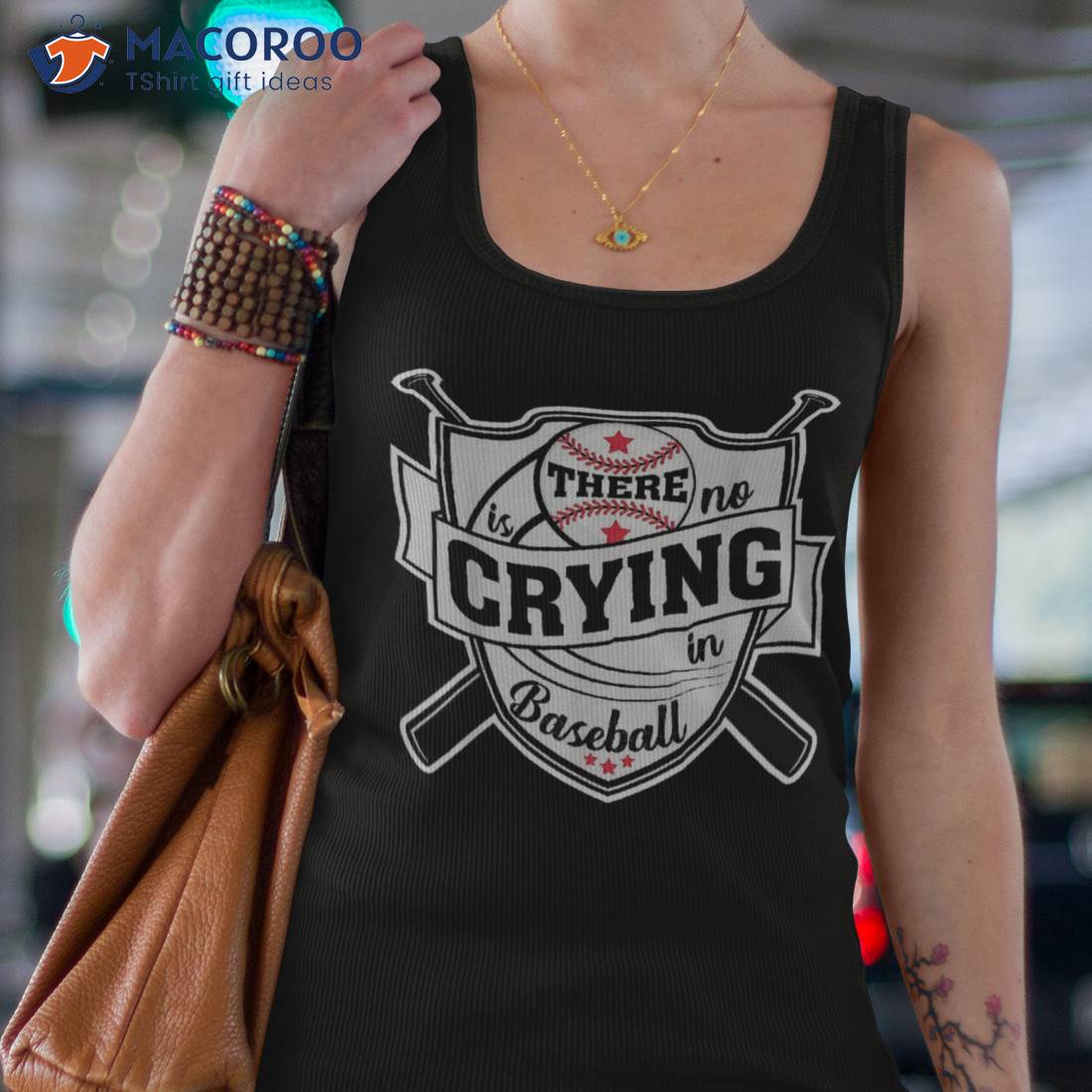 there's no crying in baseball shirt - baseball tank top - baseball