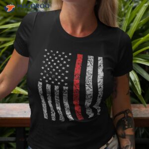 thin red line shirt firefighter american flag shirt tshirt 3