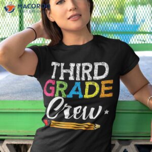 third grade crew back to school 3rd teachers students shirt tshirt 1
