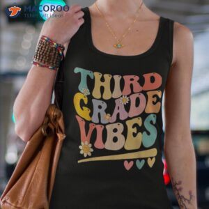 third grade vibes for girls boys 3rd teacher shirt tank top 4