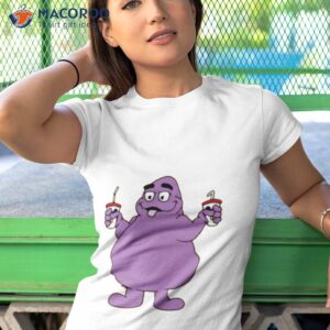 thirsty grimace loves drink shirt tshirt 1