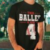 This Baller Is Now 4 Birthday Baseball Theme Bday Party Shirt