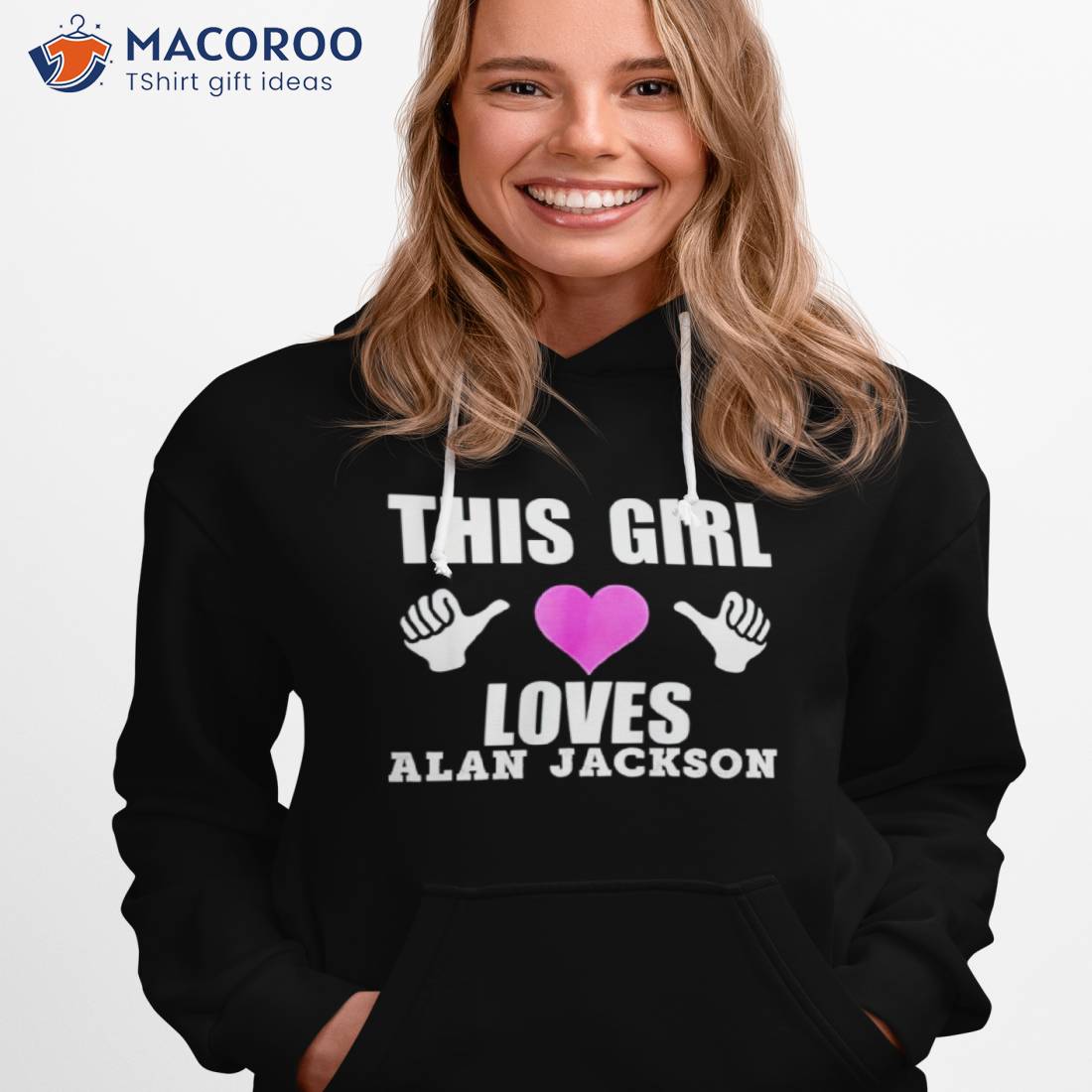 This Girl Loves Alan Jackson Shirt This Girl Loves Alan Jackson Shirt