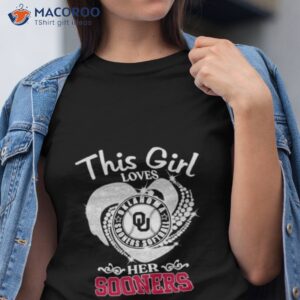 This Girl Loves Her Oklahoma Sooners Heart Diamond 2023 Shirt