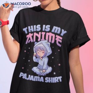 This Is My Anime Pajama Shirt Cute Merch Girl