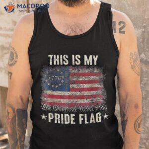 this is my pride flag 1776 american 4th of july patriotic shirt tank top