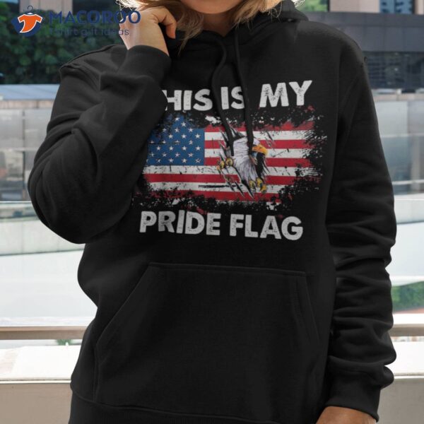 This Is My Pride Flag Usa American 4th Of July Patriotic Shirt