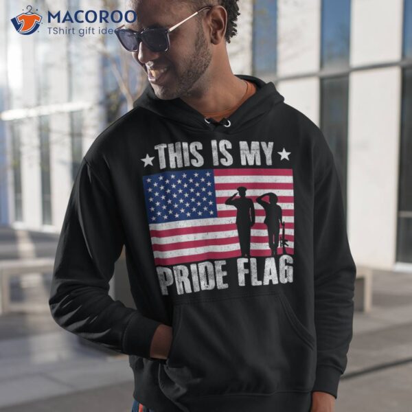 This Is My Pride Flag Usa American 4th Of July Patriotic Shirt