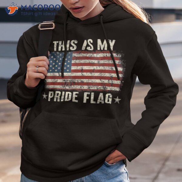 This Is My Pride Flag Usa American 4th Of July Patriotic Shirt