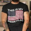 This Is My Pride Flag Usa American 4th Of July Patriotic Shirt