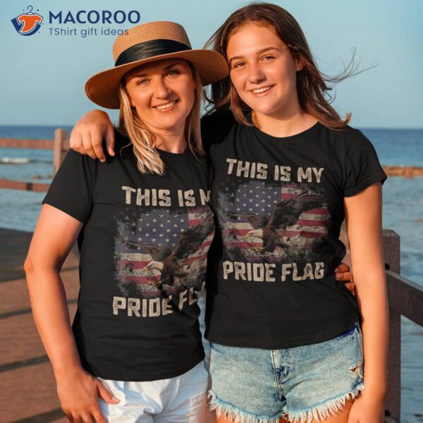 This Is My Pride Flag Usa American 4th Of July Patriotic Shirt