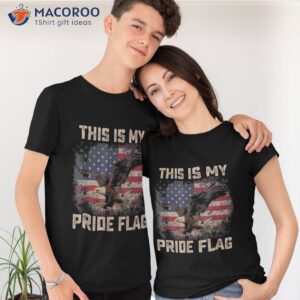 this is my pride flag usa american 4th of july patriotic shirt tshirt