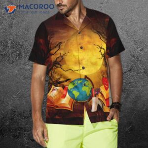 this is my scary teacher costume hawaiian shirt halloween shirt for teachers unique gift idea 3