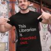 This Librarian Is Checked Oushirt