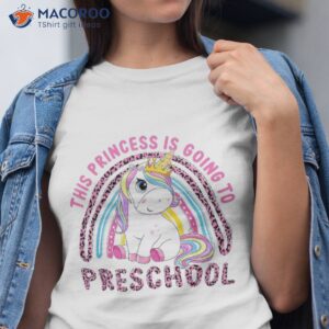 this little princess is going to preschool back school shirt tshirt