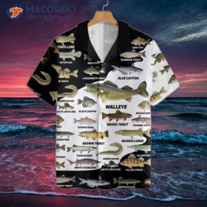 three diional freshwater fish types hawaiian shirt 4