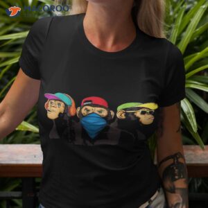 Three Wise Monkeys Modern Graffiti Shirt