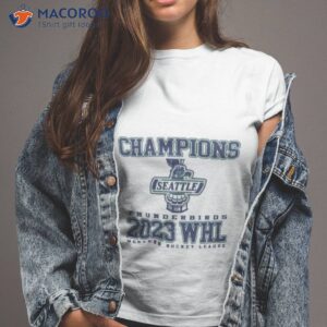 Thunderbirds Hockey 2023 Whl Champs Shirt