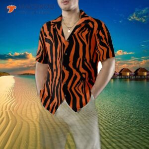 tiger and zebra striped hawaiian shirt 4