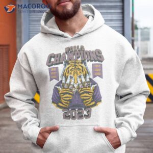 Tiger Baseball 7 Rings Pocket World Champions 2023 Shirt