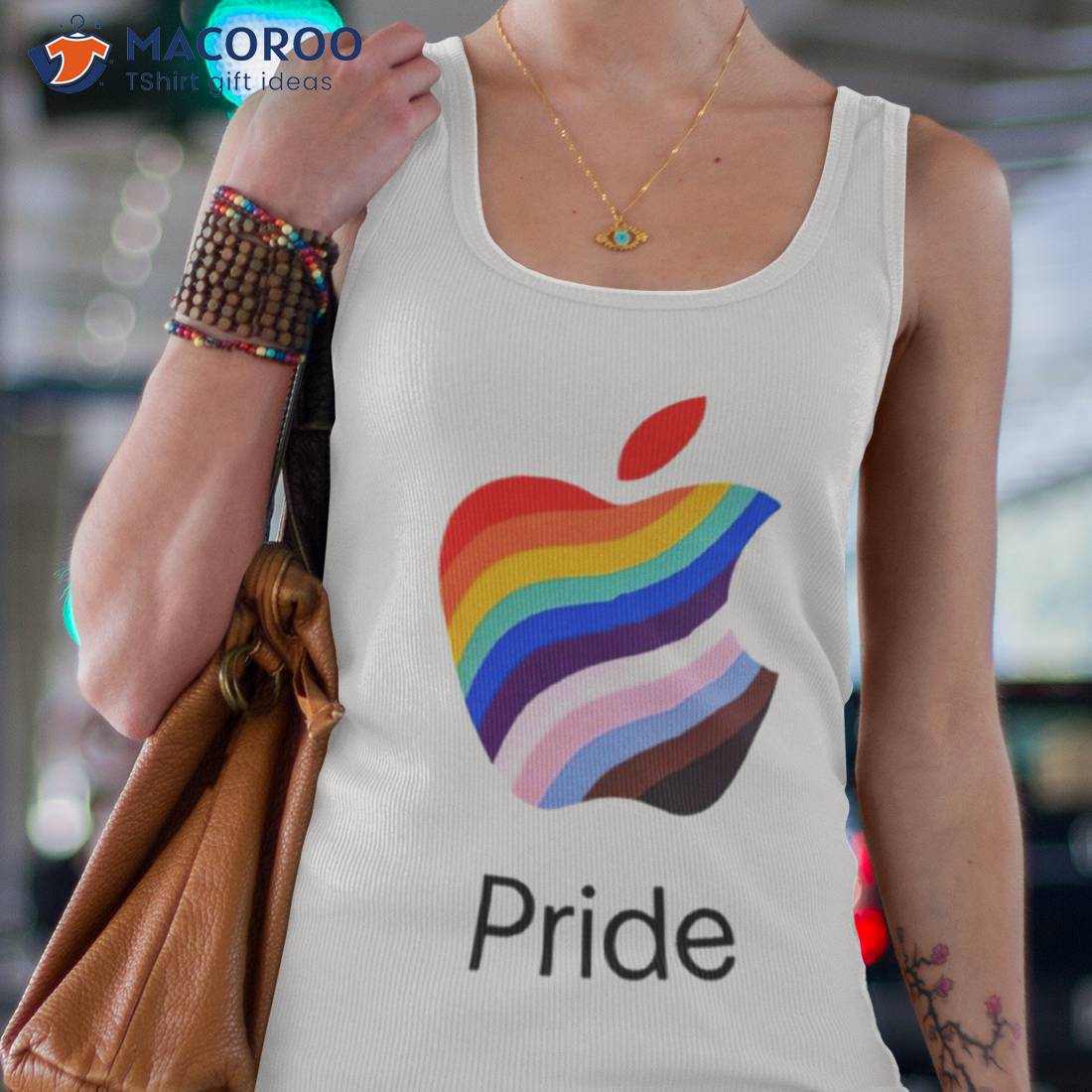 Apple pride outlet shirt