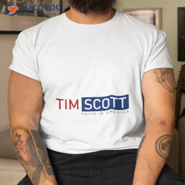 Tim Scott For President Campagain Design Shirt