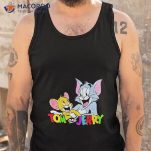 tom and jerry smile shirt tank top