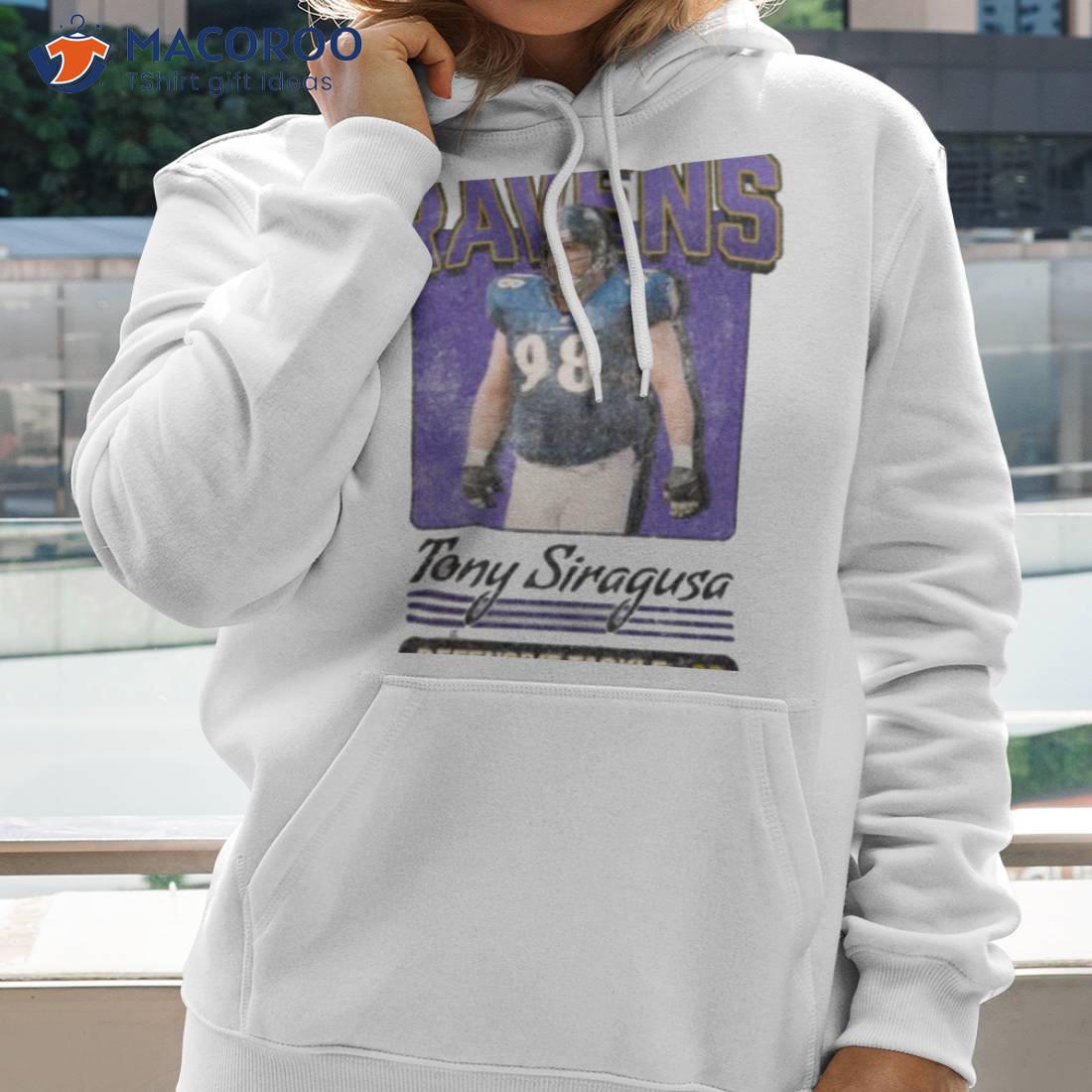 Tony Siragusa Sportr Art Ravens Football Shirt Tony Siragusa Sportr Art Ravens Football Shirt