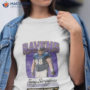 tony siragusa sportr art ravens football shirt tshirt