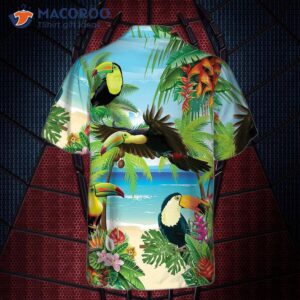 toucan tropical beach hawaiian shirt funny shirt for amp 1