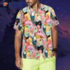 Toucans And Flamingos Exotic Floral Hawaiian Shirt, Tropical Toucan Shirt For Adults, Cool Print