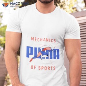 track meet mechanics of sport shirt tshirt