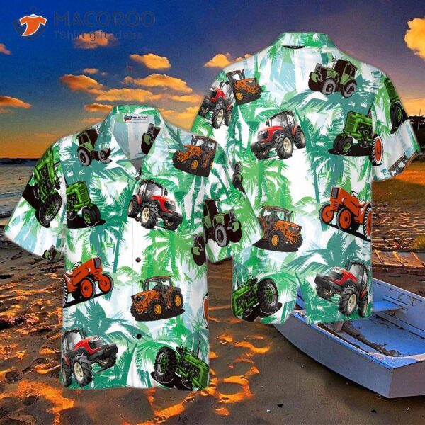 Tractors Tropical Summer Hawaiian Shirt