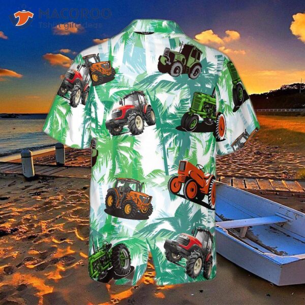 Tractors Tropical Summer Hawaiian Shirt