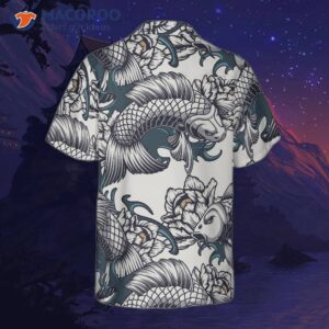 traditional floral fish hawaiian shirt 1