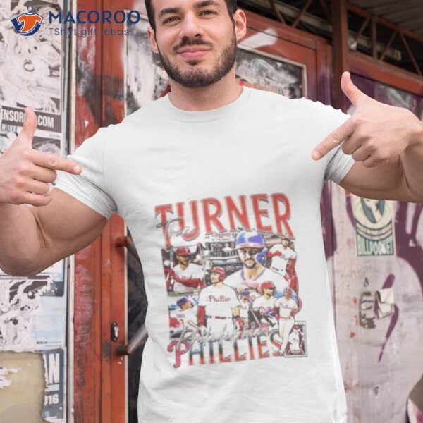 Trea Turner Philadelphia Phillies Baseball Moments Shirt