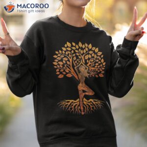 tree of life with woman yoga shirt chakra haka sweatshirt 2
