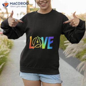 trek love rainbow star trek lgbt love shirt sweatshirt 1