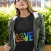 Trek Love Rainbow Star Trek Lgbt Love Shirt