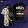 Trombone Girl Music Instrument Hawaiian T-shirt