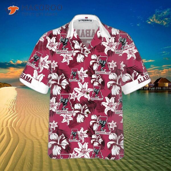 Tropical Alabama Hawaiian Shirt, Unique And Collared Shirt For Adults