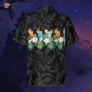 Tropical Aloha Bartender Shirt For ‘s Hawaiian