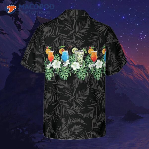 Tropical Aloha Bartender Shirt For ‘s Hawaiian