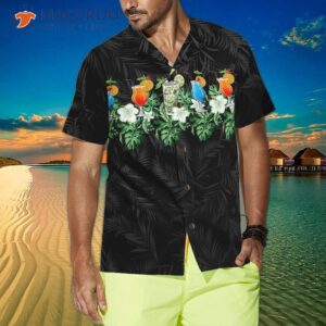 tropical aloha bartender shirt for s hawaiian 3