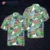 Tropical American Eagle ‘s Hawaiian Shirt