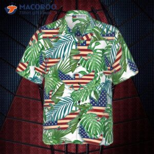 tropical american eagle s hawaiian shirt 2