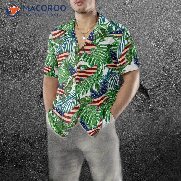 Tropical American Eagle ‘s Hawaiian Shirt