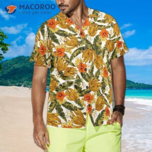 tropical banana plant hawaiian shirt 3