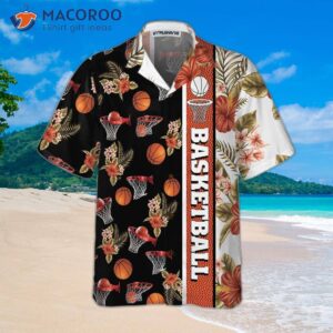 tropical basketball hawaiian shirt button up shirt for and the best gift lovers 2