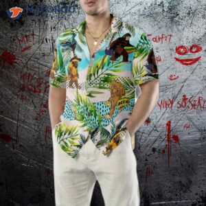 tropical bigfoot hawaiian summer shirt 4